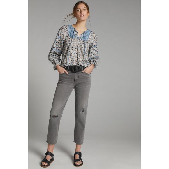 Anthropologie Denim - Anthropologie Pilcro The Borrowed Boyfriend Jeans in Grey 28